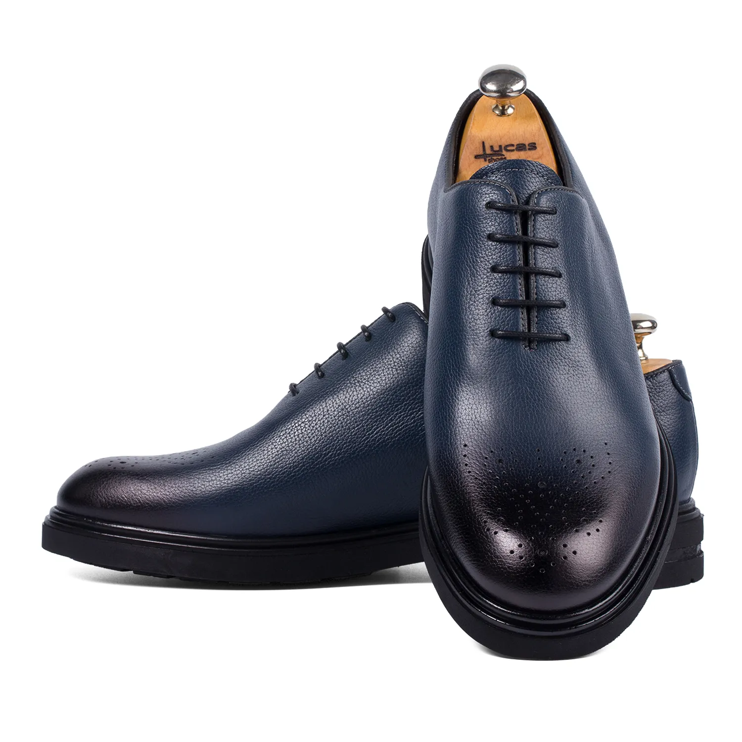 Lucas Shoes 900 Oslo pantofi barbati albastru piele