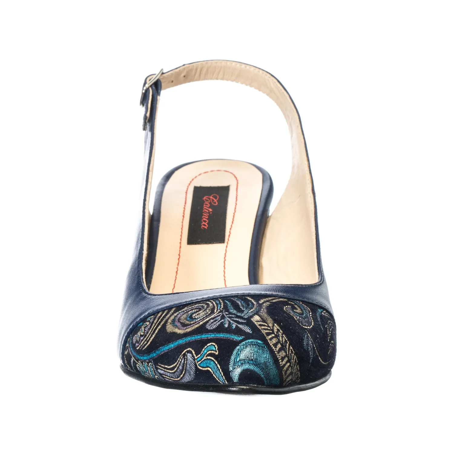 Catinca Shoes A55 AS sandale dama piele albastru sal