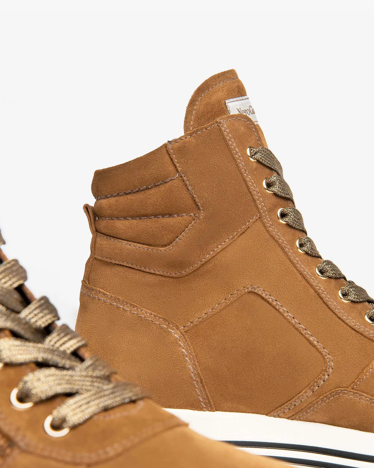 NeroGiardini sneakers dama inalti piele intoarsa