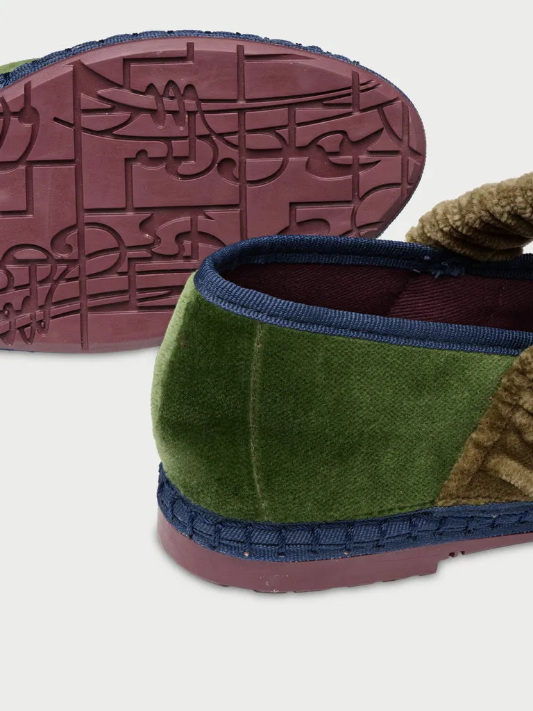 Flagelus Mafalda Triple Tone Tango Green pantofi verzi