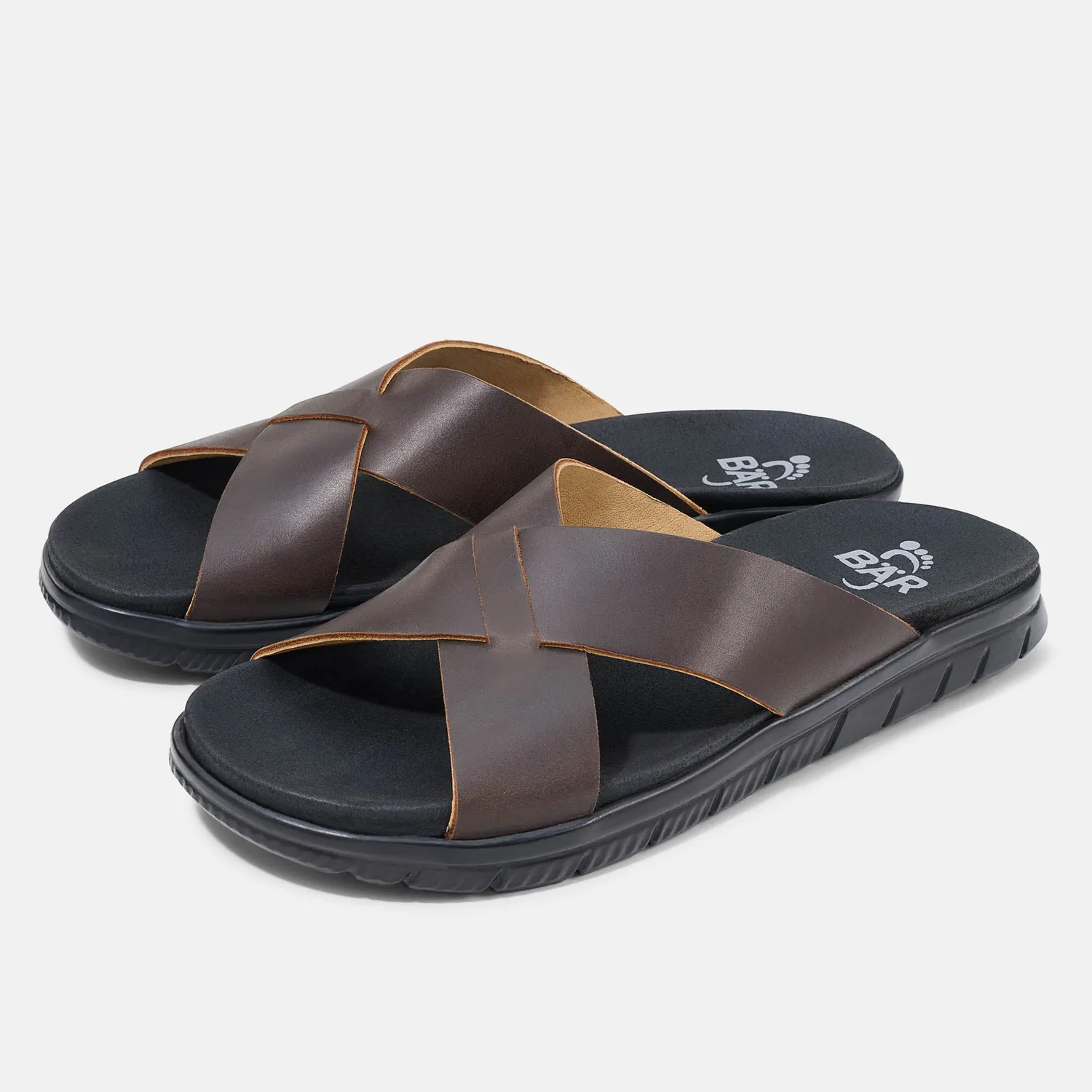 Bär Lifestyle Vanni pantofi barefoot maro piele