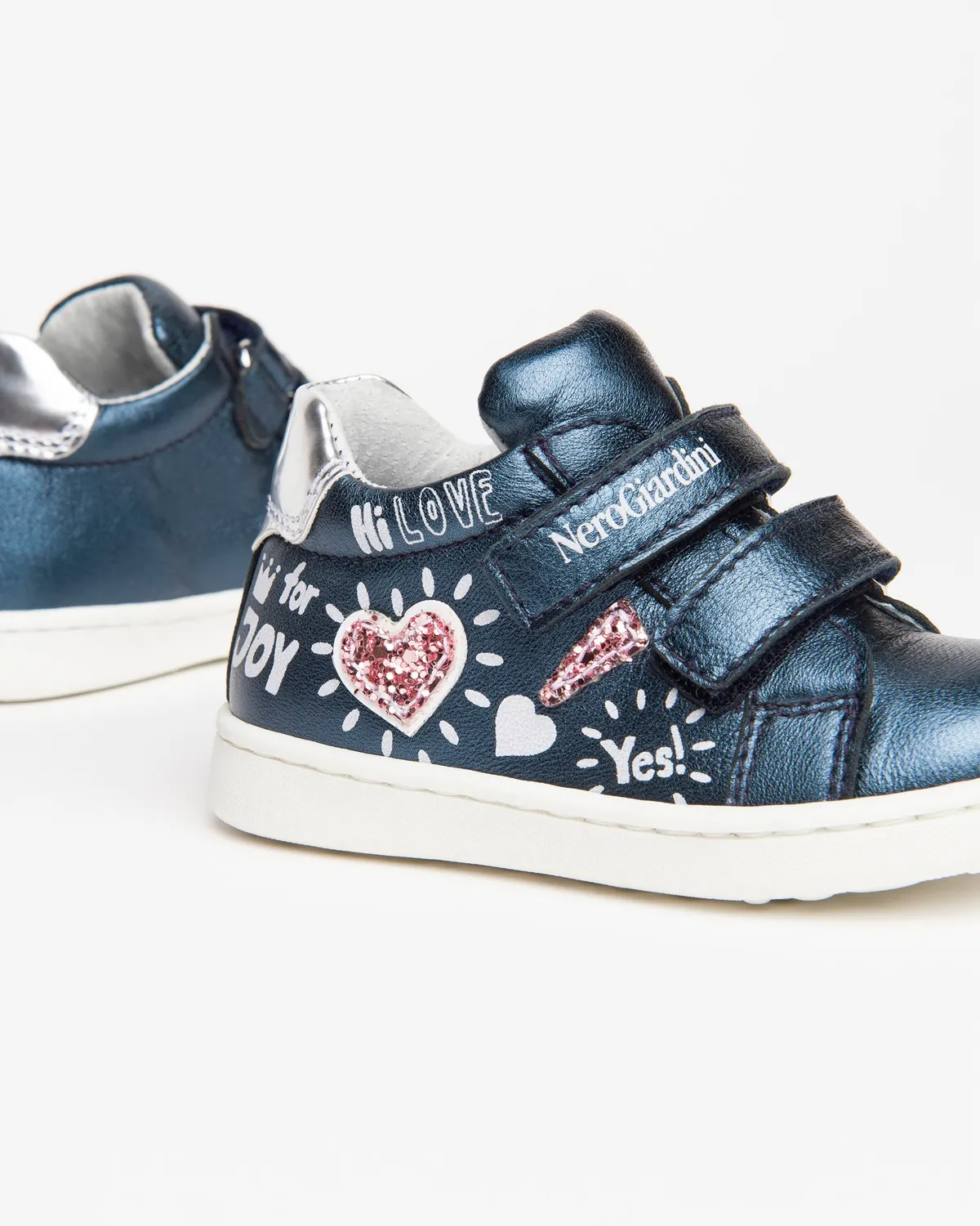 NeroGiardini Baby sneakers piele fetite primii pasi