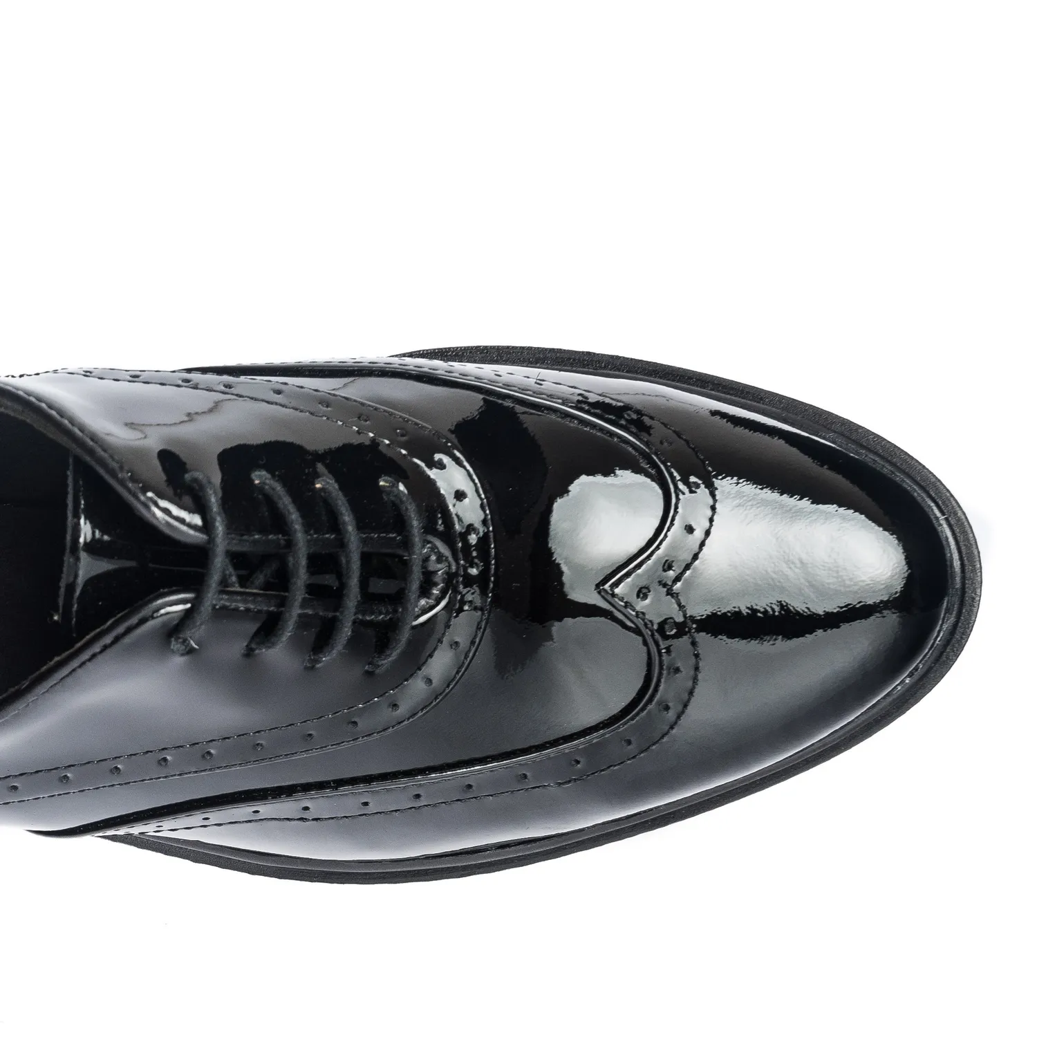 Catinca Shoes G8 NL pantofi dama piele naturala negru lac