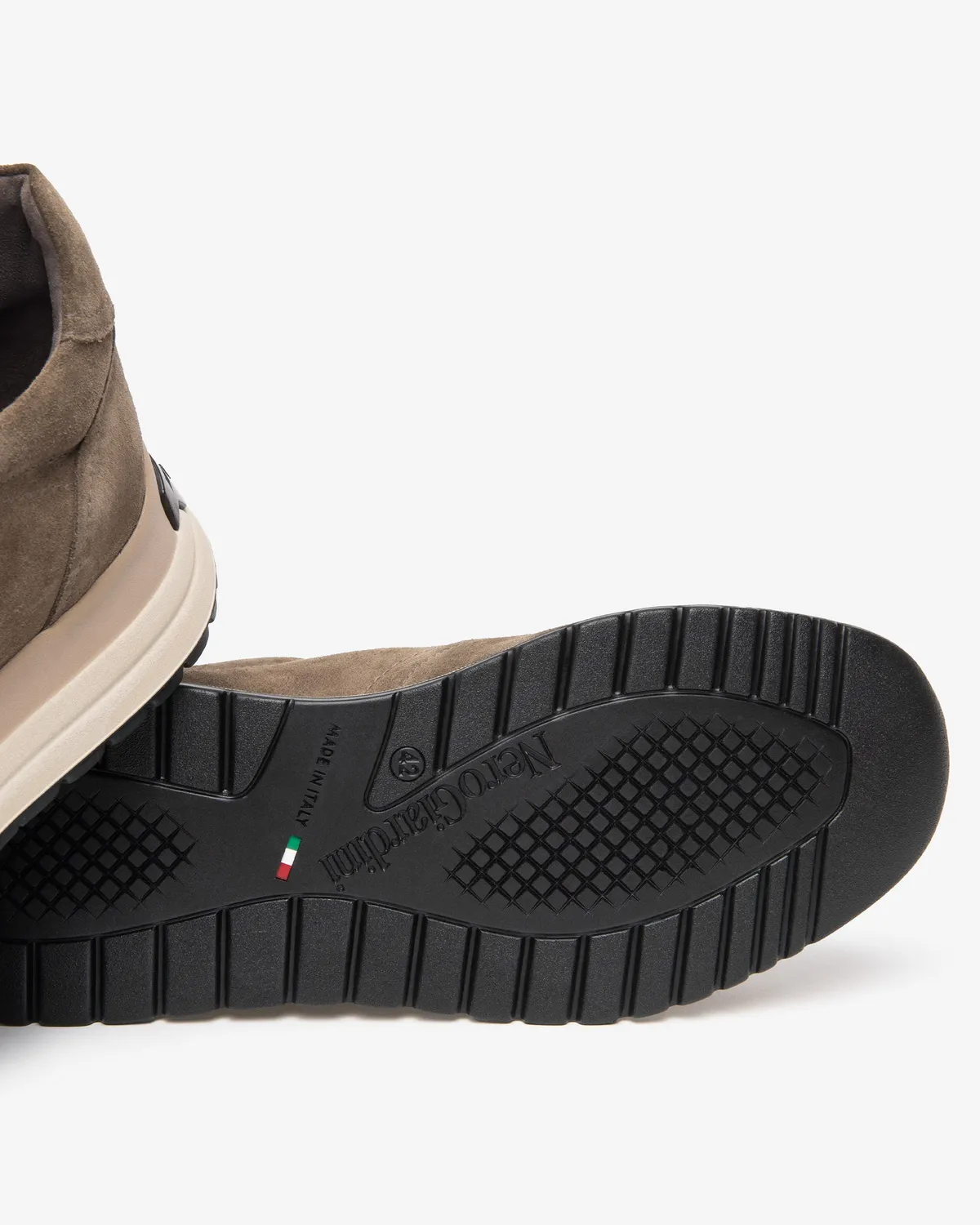 NeroGiardini sneakers piele întoarsă bărbați toamnă
