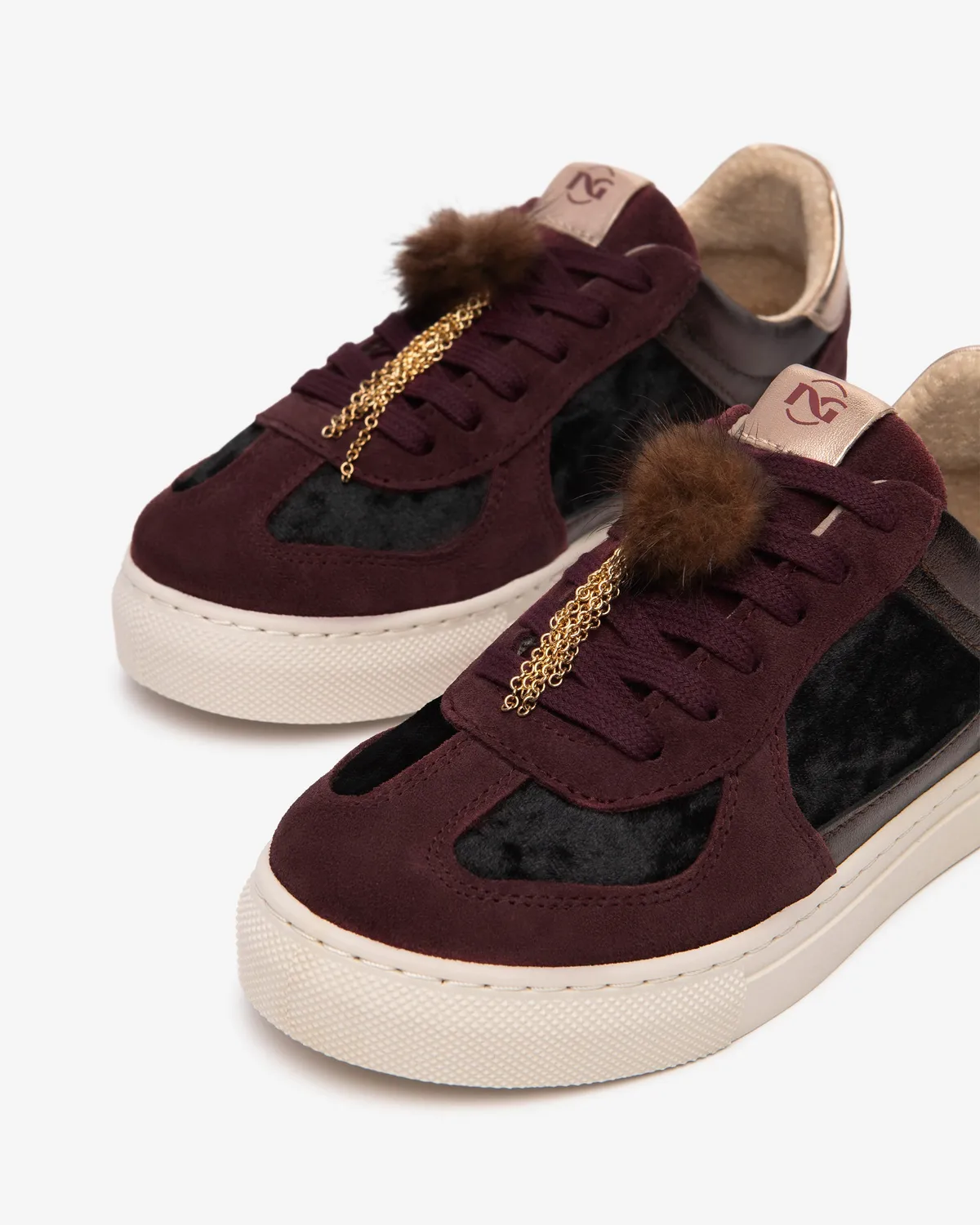 NeroGiardini sneakers fete piele intoarsa toamna