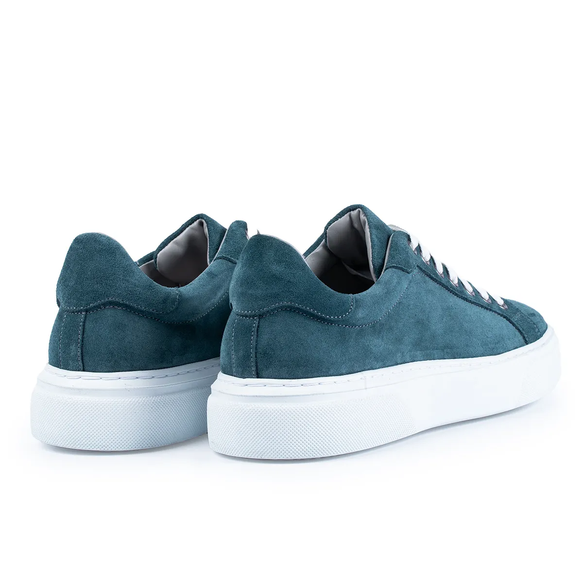 Lucas Shoes 510 Turcuaz sneakers velur piele