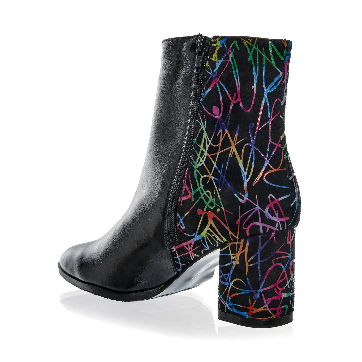 Catinca Shoes GX31 NBFC ghete dama piele negru