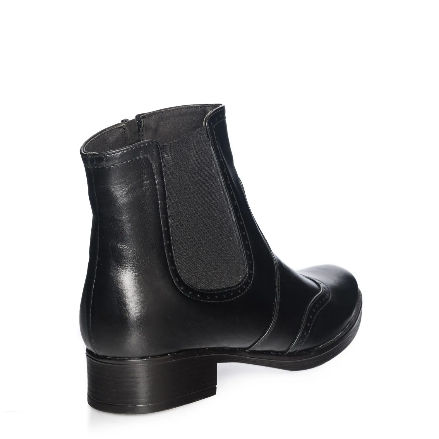 Catinca Shoes GX22 NB botine dama piele negru box