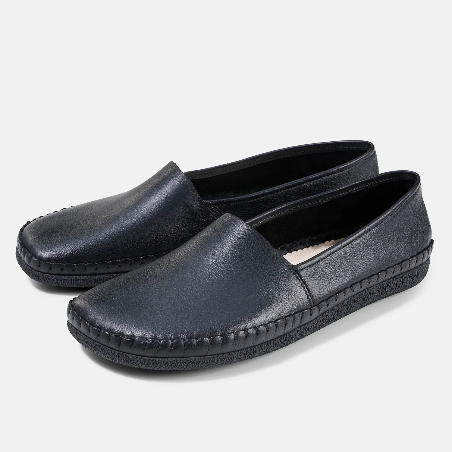 BÄR Pure Charlie mocasini albastru piele
