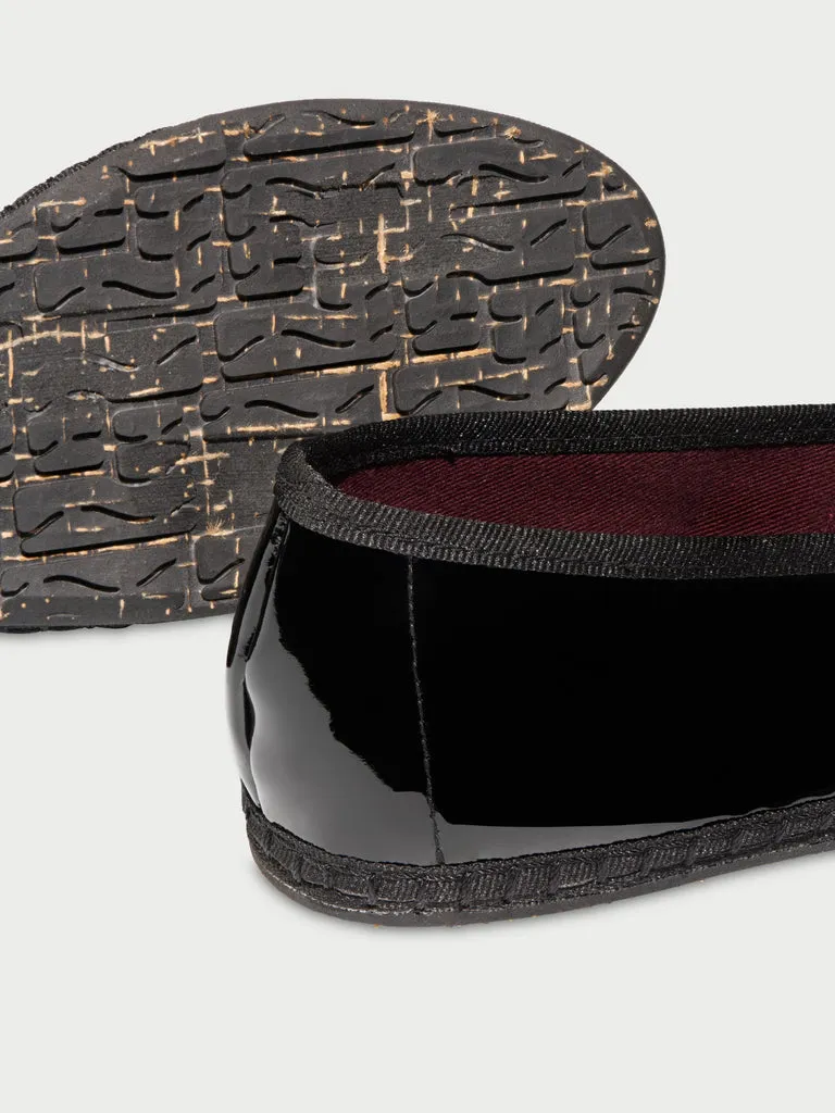 Flagelus Celie Black pantofi mary jane negri lac