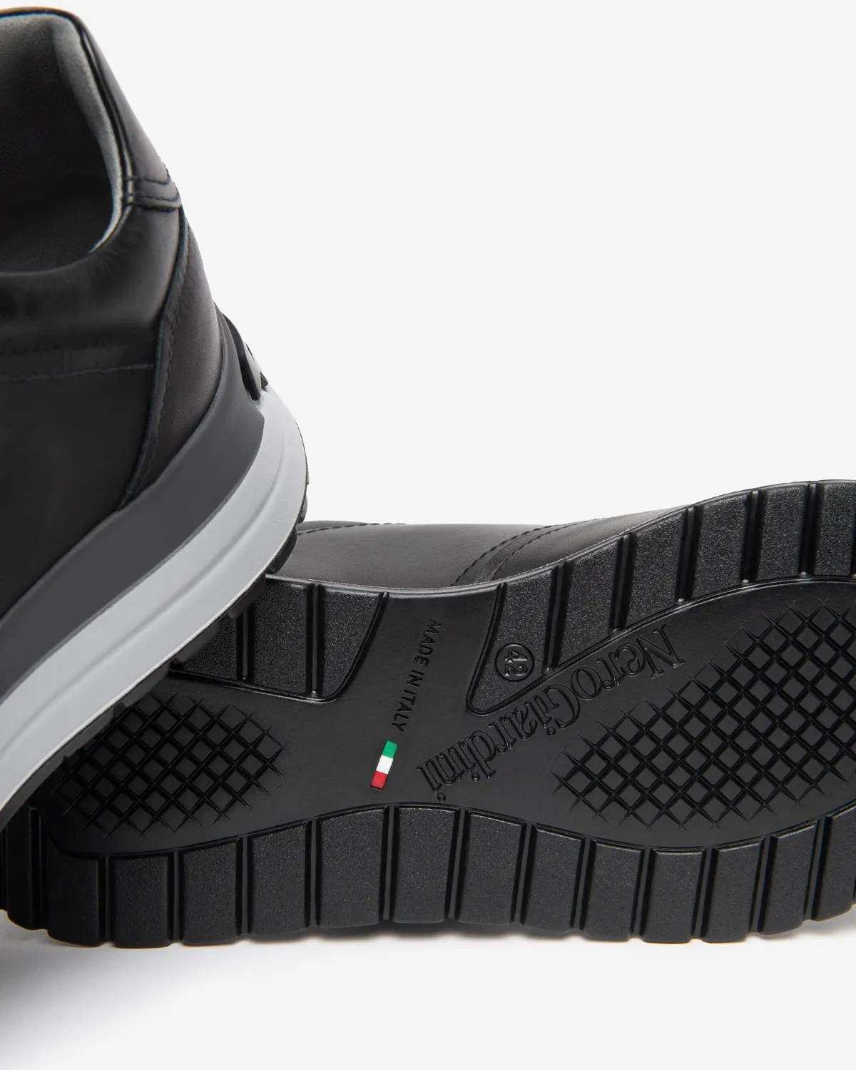 NeroGiardini sneakers piele barbati casual talpa cauciuc