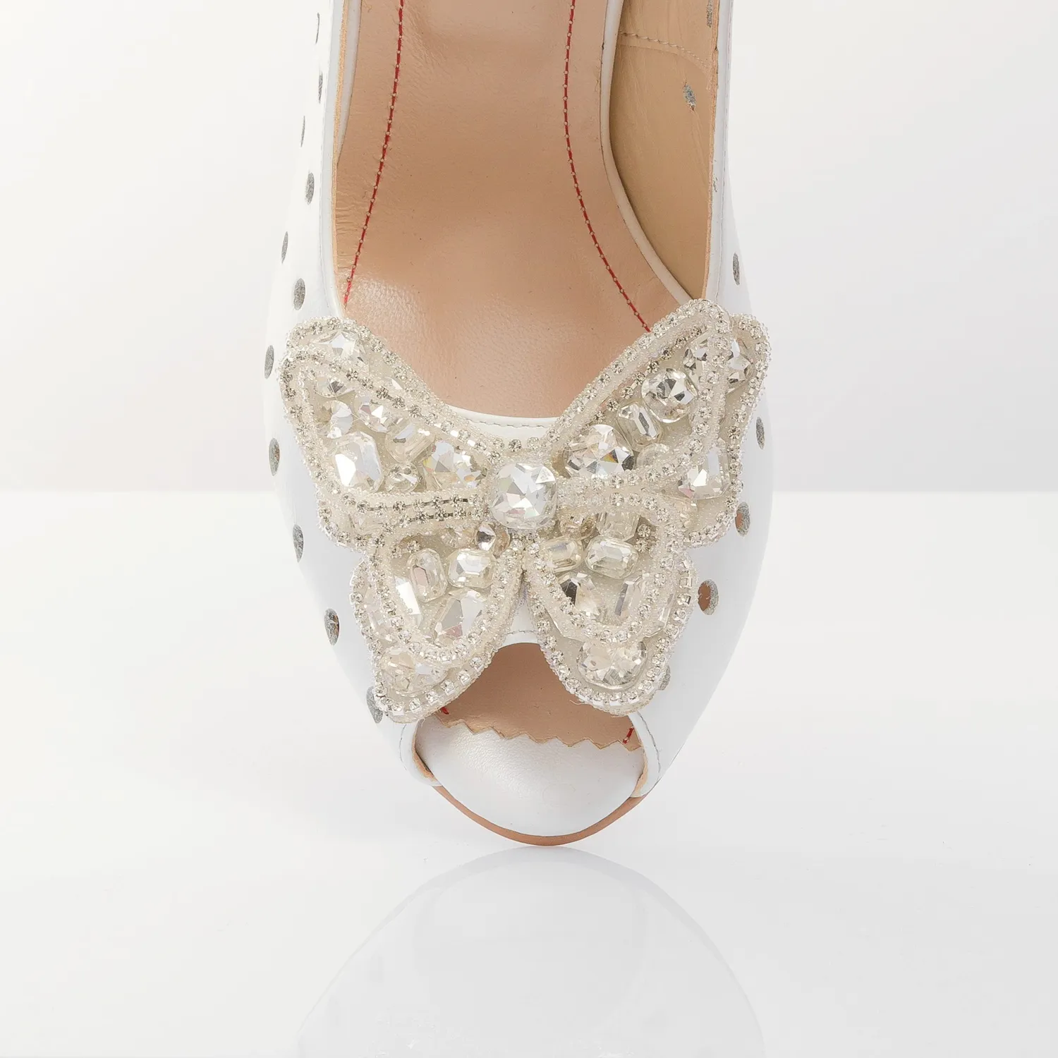 Catinca Shoes F24F ALB sandale dama piele naturala alb box