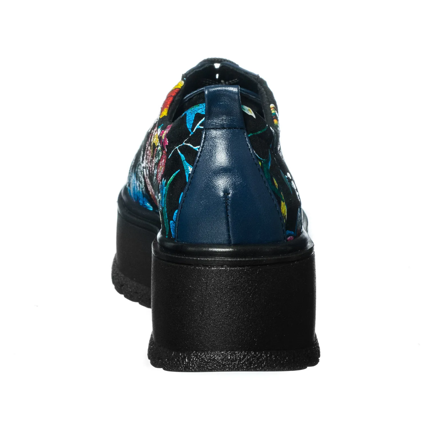 Catinca Shoes X3 ABFN pantofi dama piele albastru flori