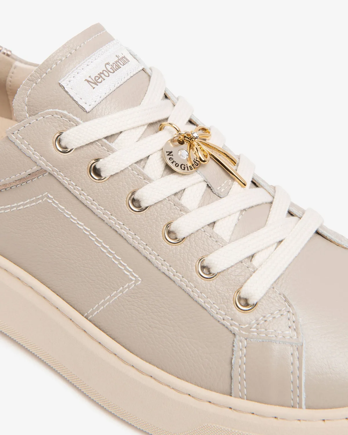 NeroGiardini sneakers dama piele platforma 40 mm funda