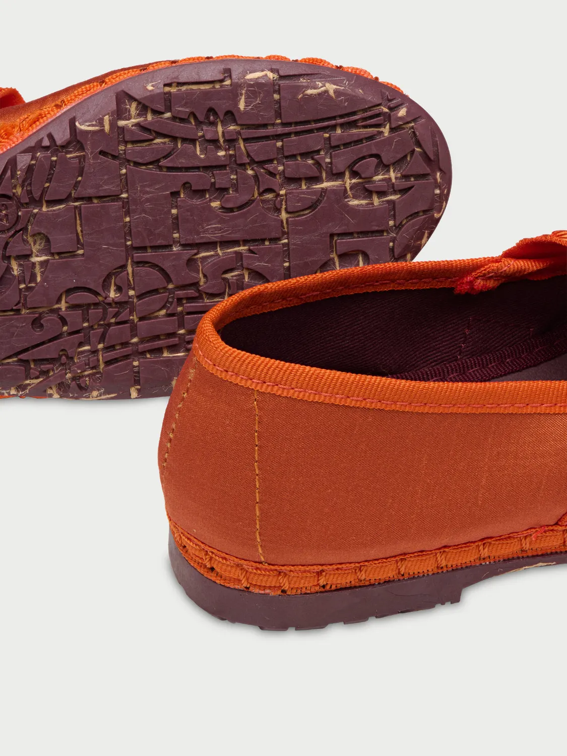 Flagelus Mafalda Ruffle Orange balerini copii portocaliu