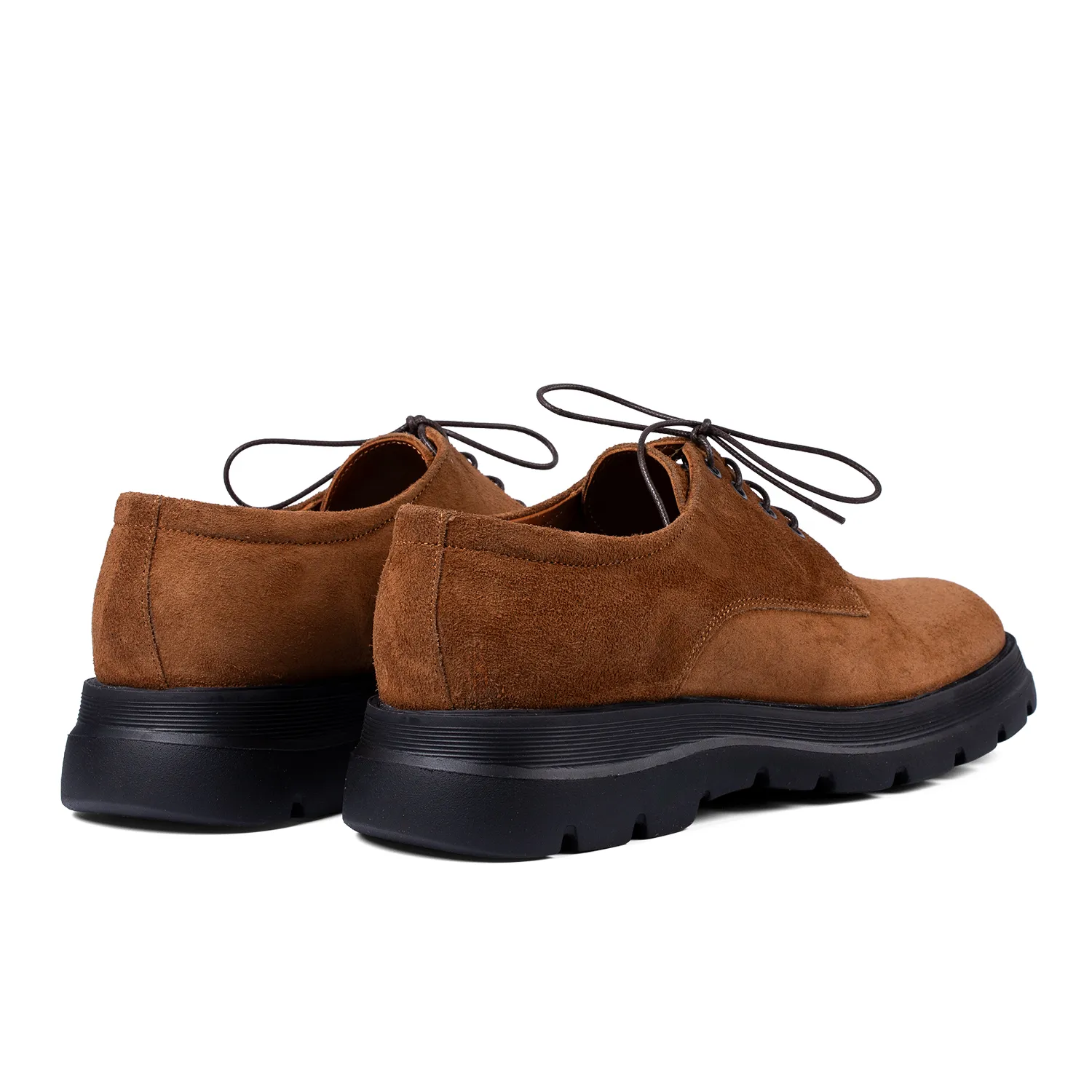 Lucas Shoes Casual 346 1009 pantofi barbati maro velur