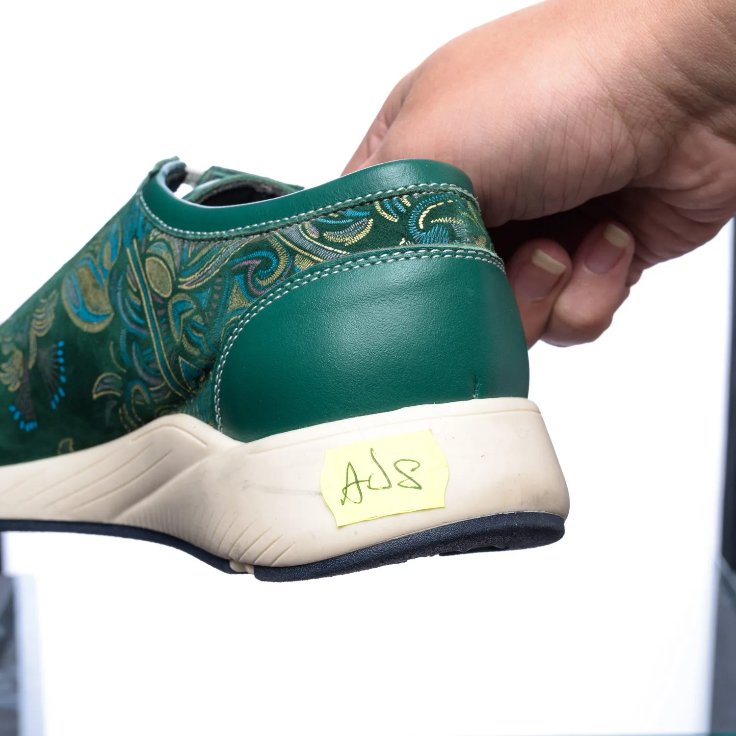 Catinca Shoes AD8 VSV pantofi sport dama piele verzi