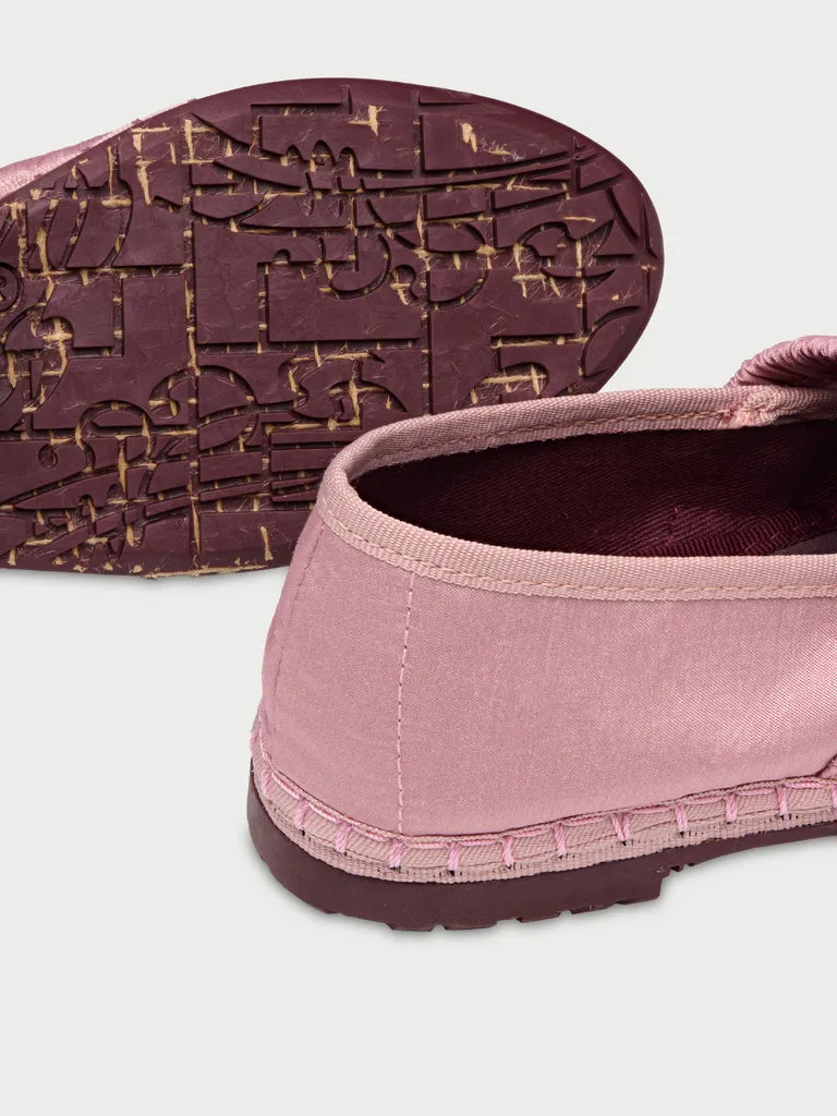 Flagelus Mafalda Peony Kids balerini roz matase
