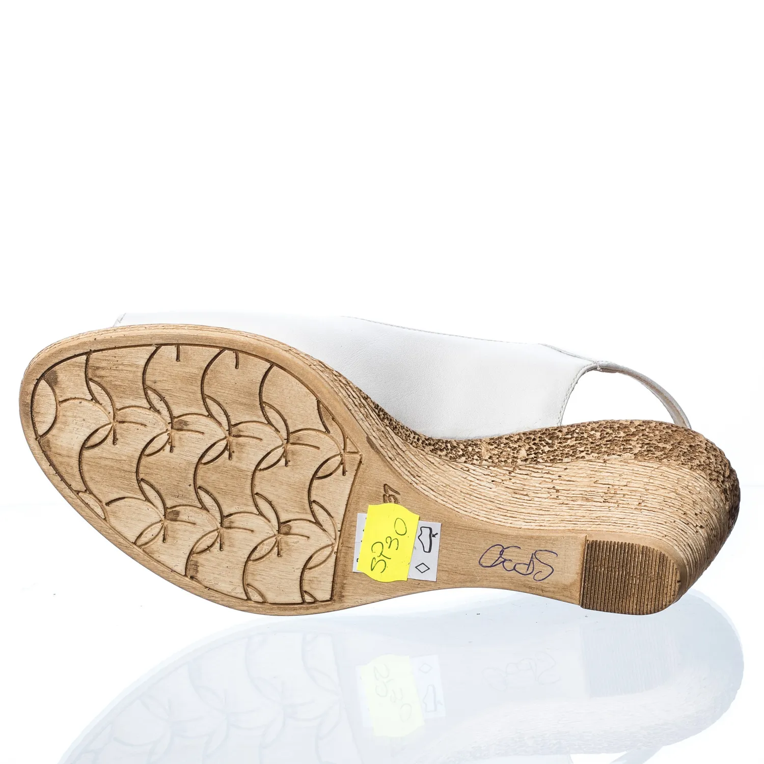 Catinca Shoes SP 30 B sandale piele naturala bej