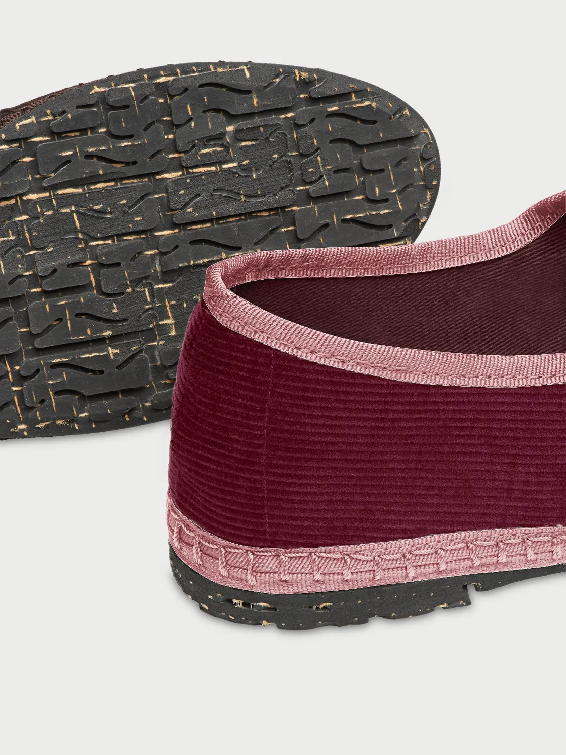 Flagelus Heidi pantofi visiniu catifea 35-42