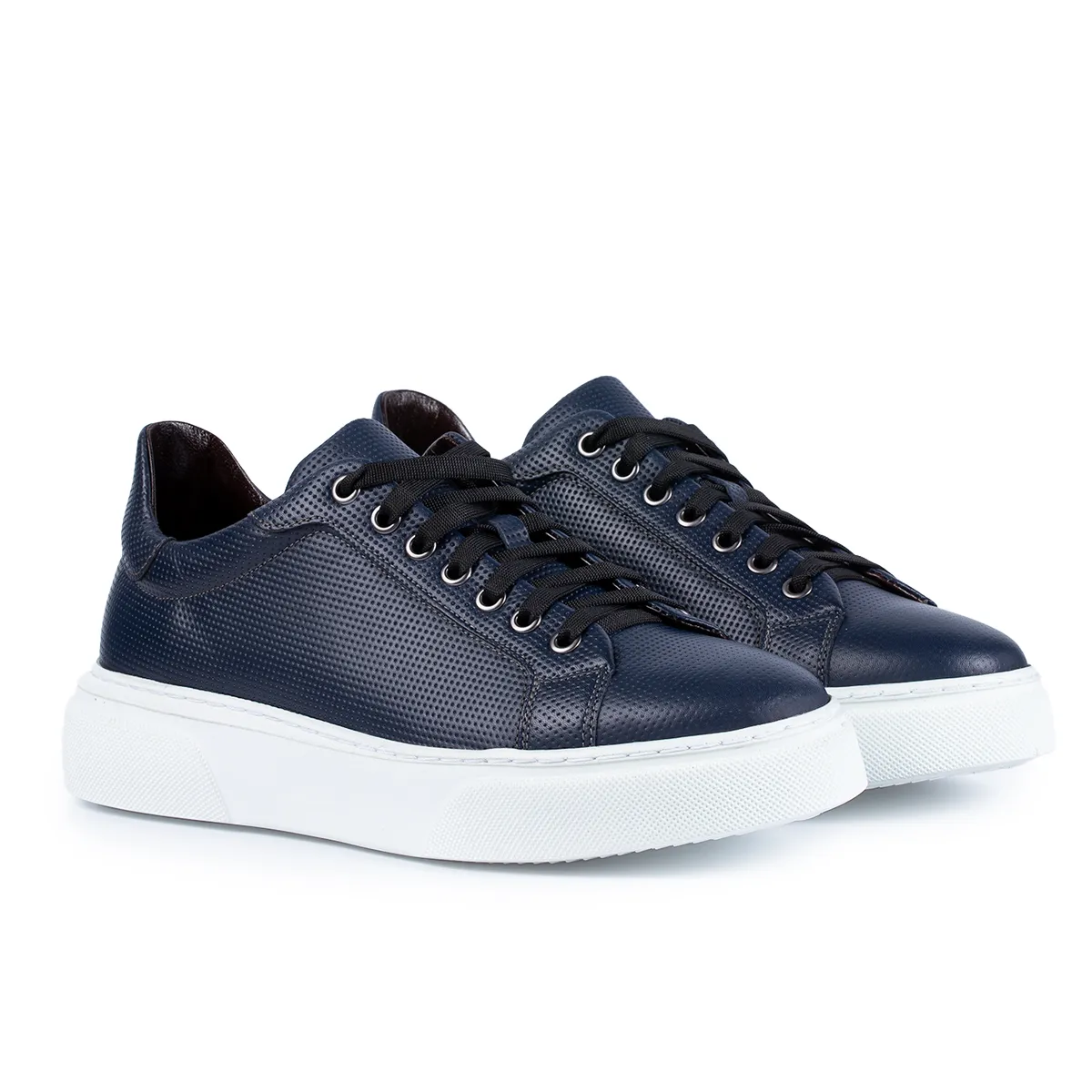 Lucas Shoes 510 mexic blue sneakers barbati piele