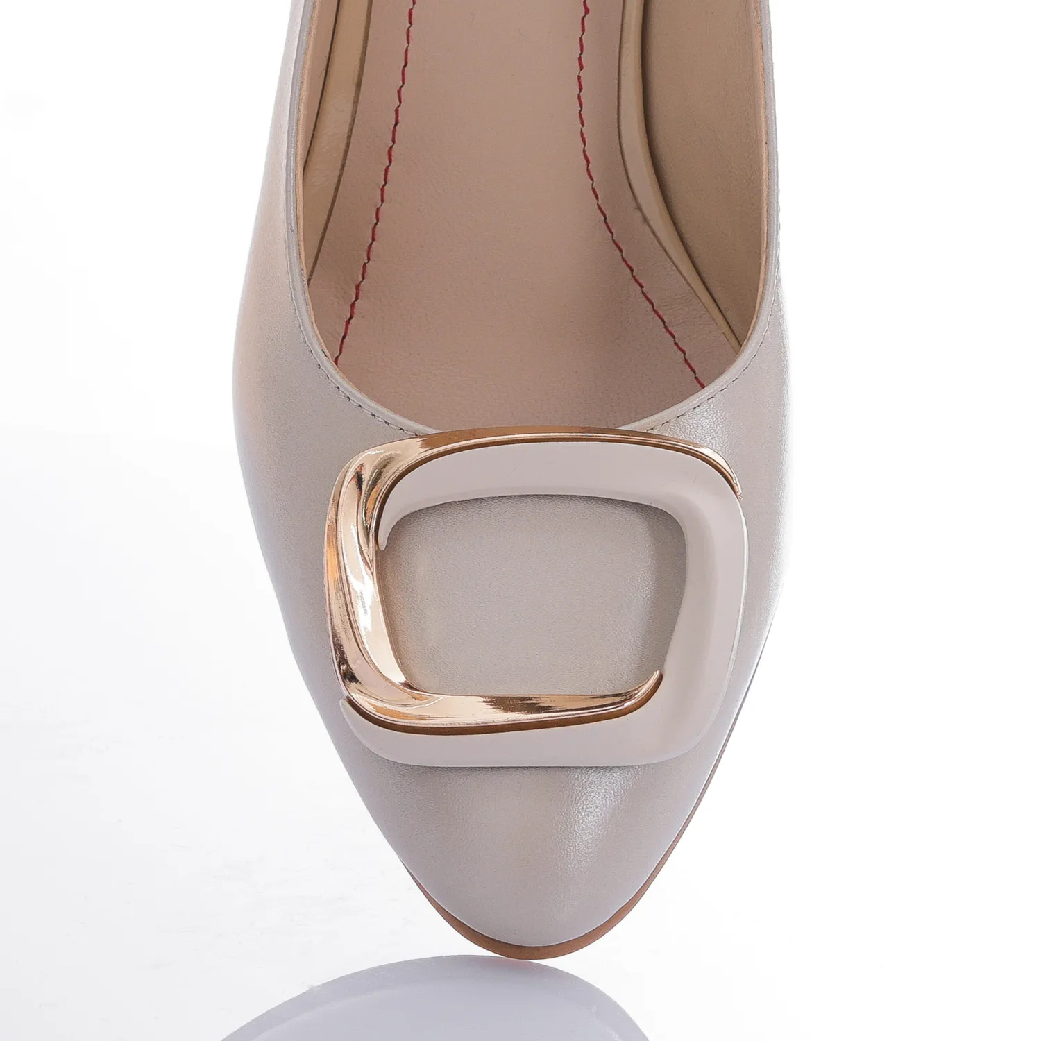 Catinca Shoes A50 BS pantofi dama piele bej sidef