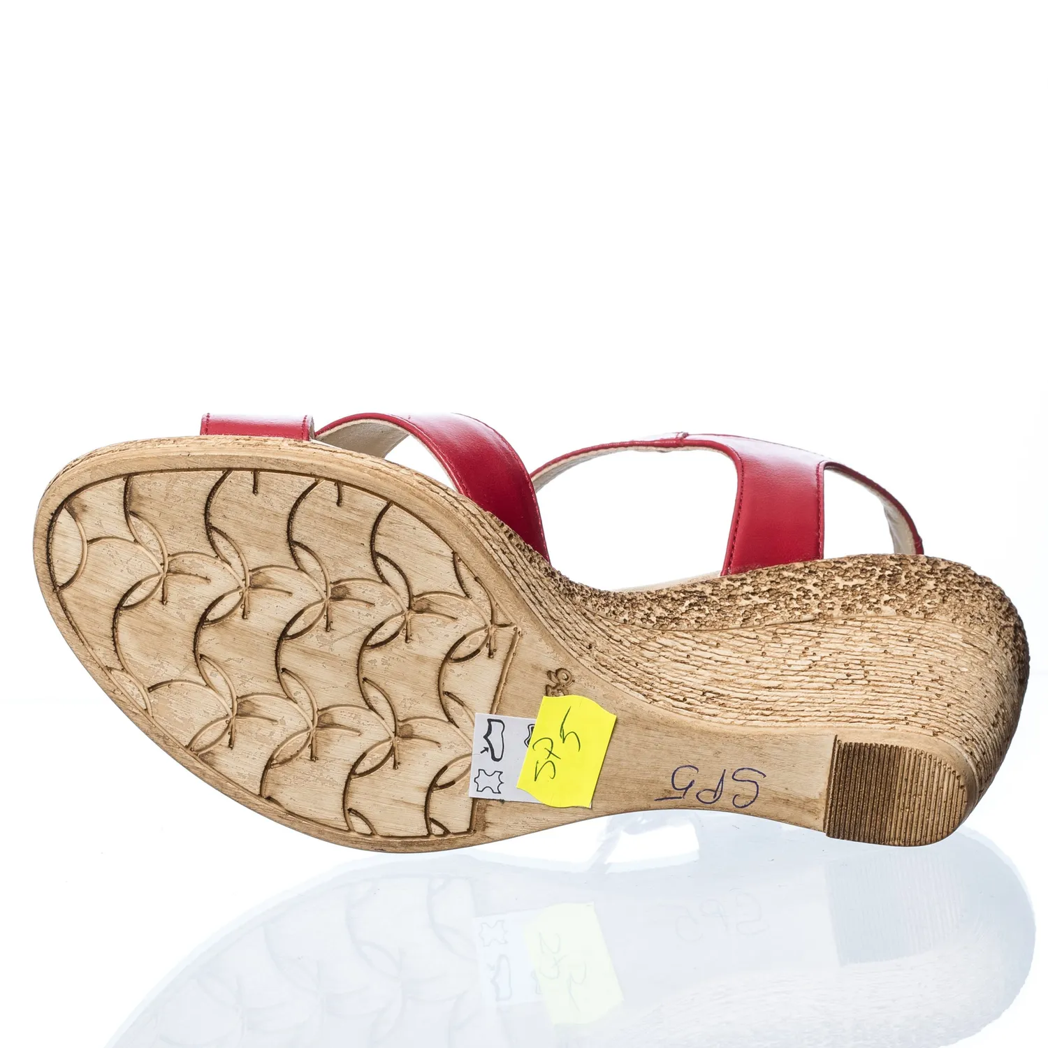 Catinca Shoes SP5 R sandale damă piele roșu