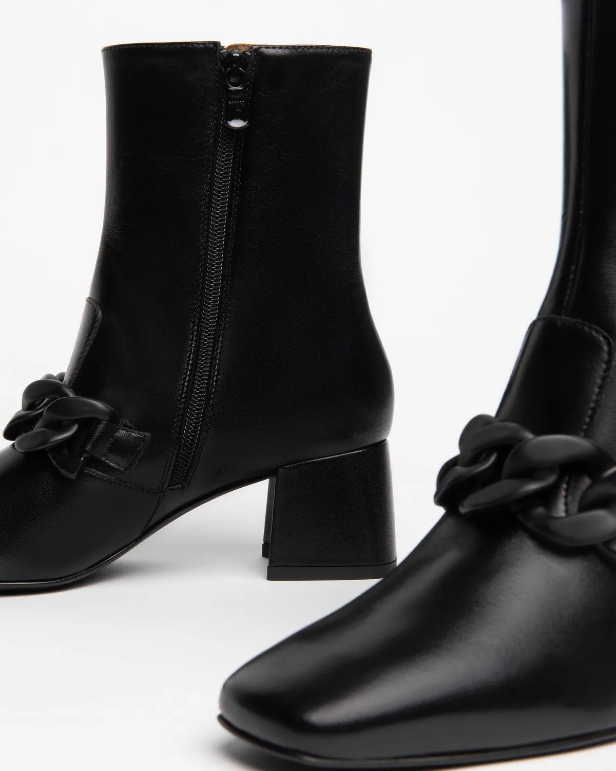 NeroGiardini botine dama piele elegante iarna