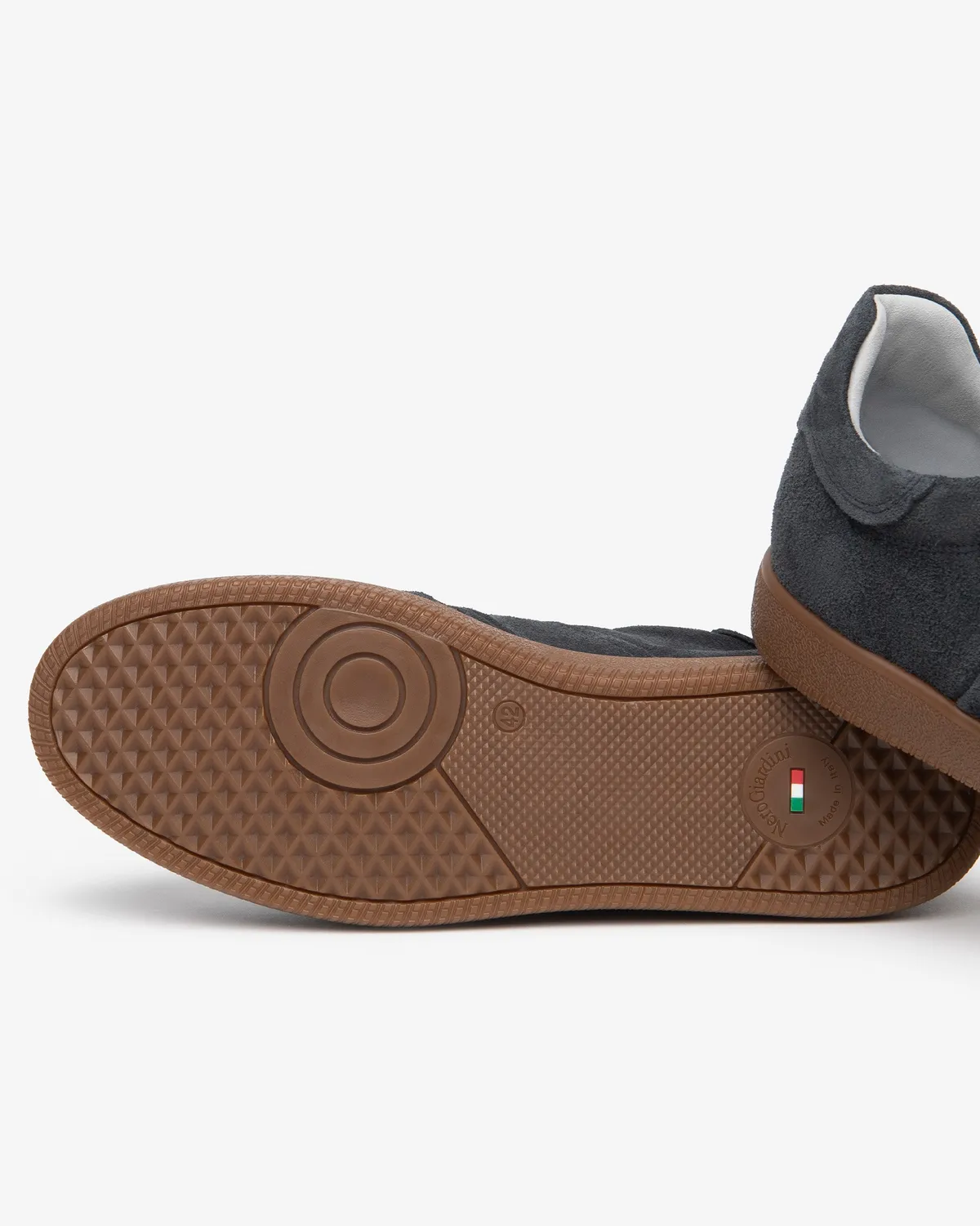 NeroGiardini sneakers barbati piele intoarsa toamna