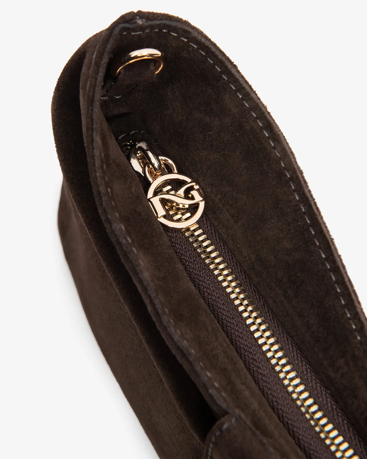 NeroGiardini clutch plic piele intoarsa elegant