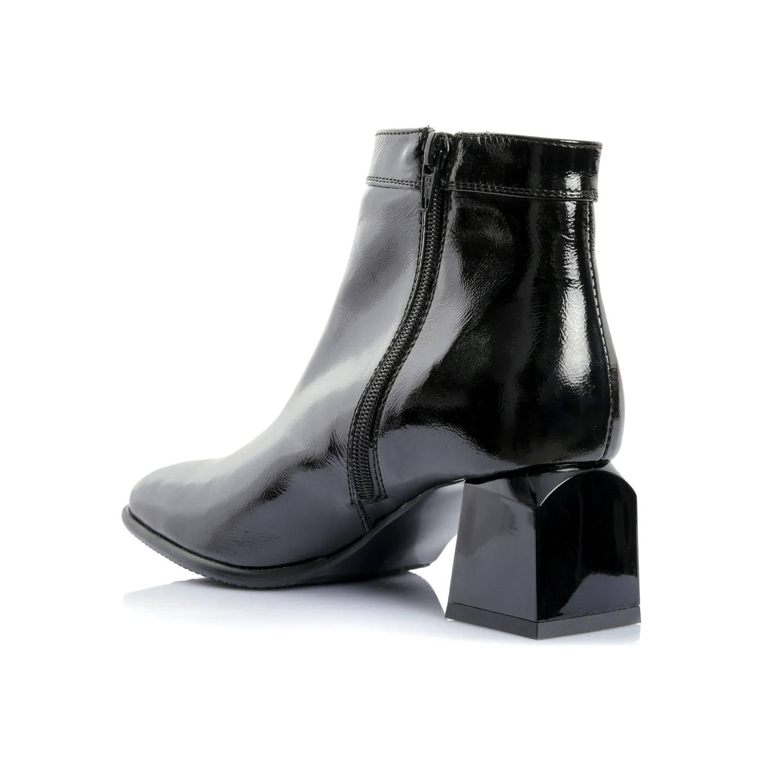 Catinca Shoes G442 NL ghete dama piele negru lac