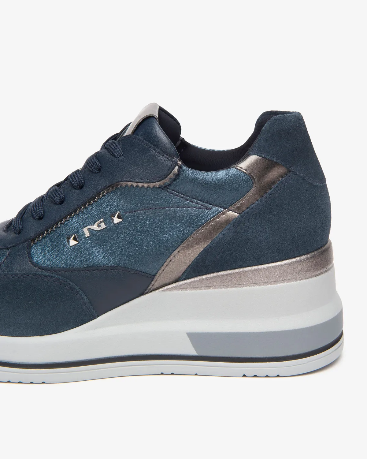 NeroGiardini sneakers dama piele lac tehnic iarna