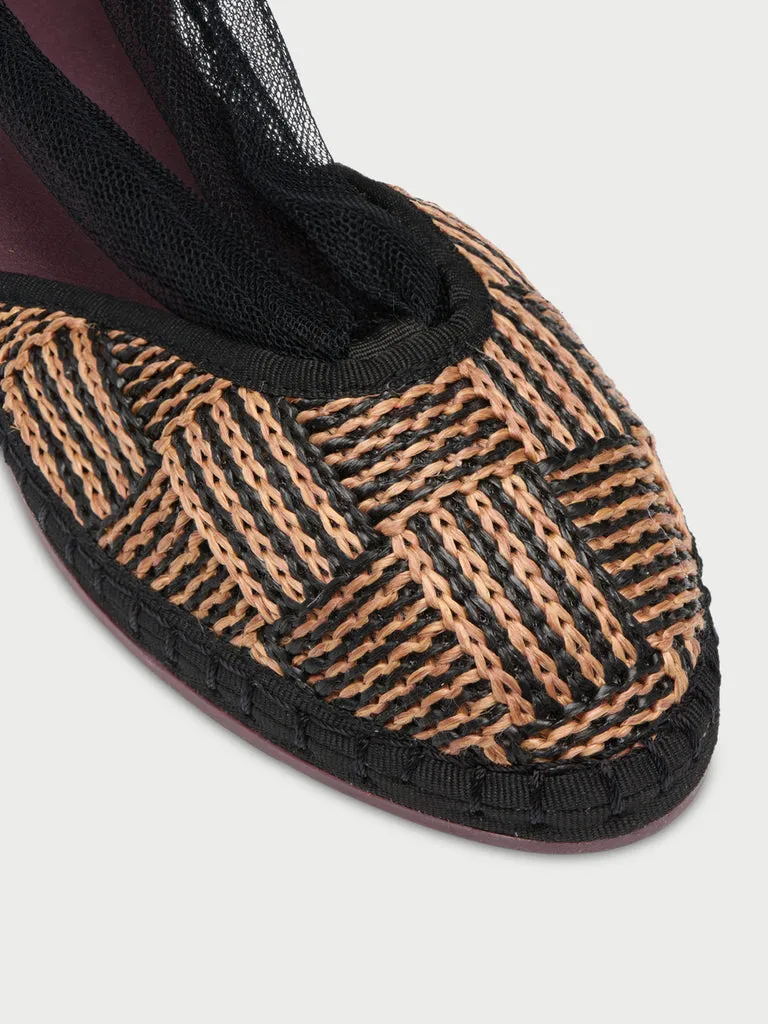 Flagelus Isabella Craft Black balerini in negru