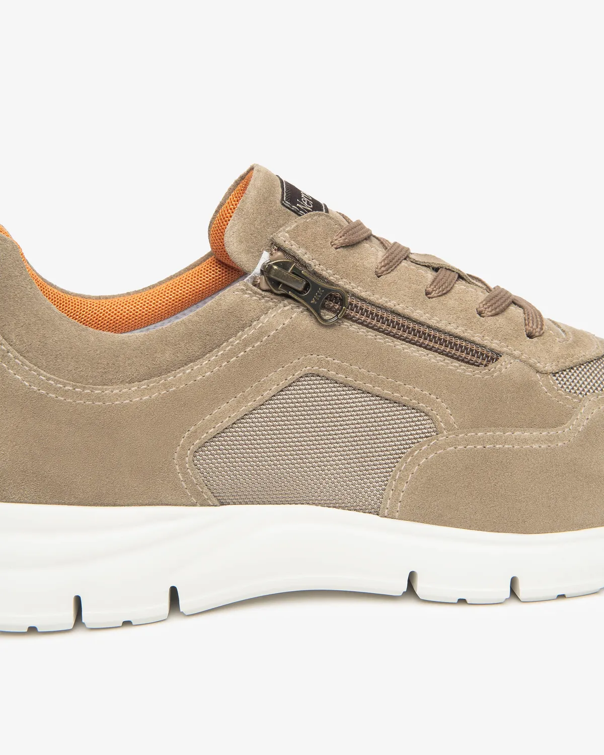 NeroGiardini sneakers piele intoarsa barbati primavara