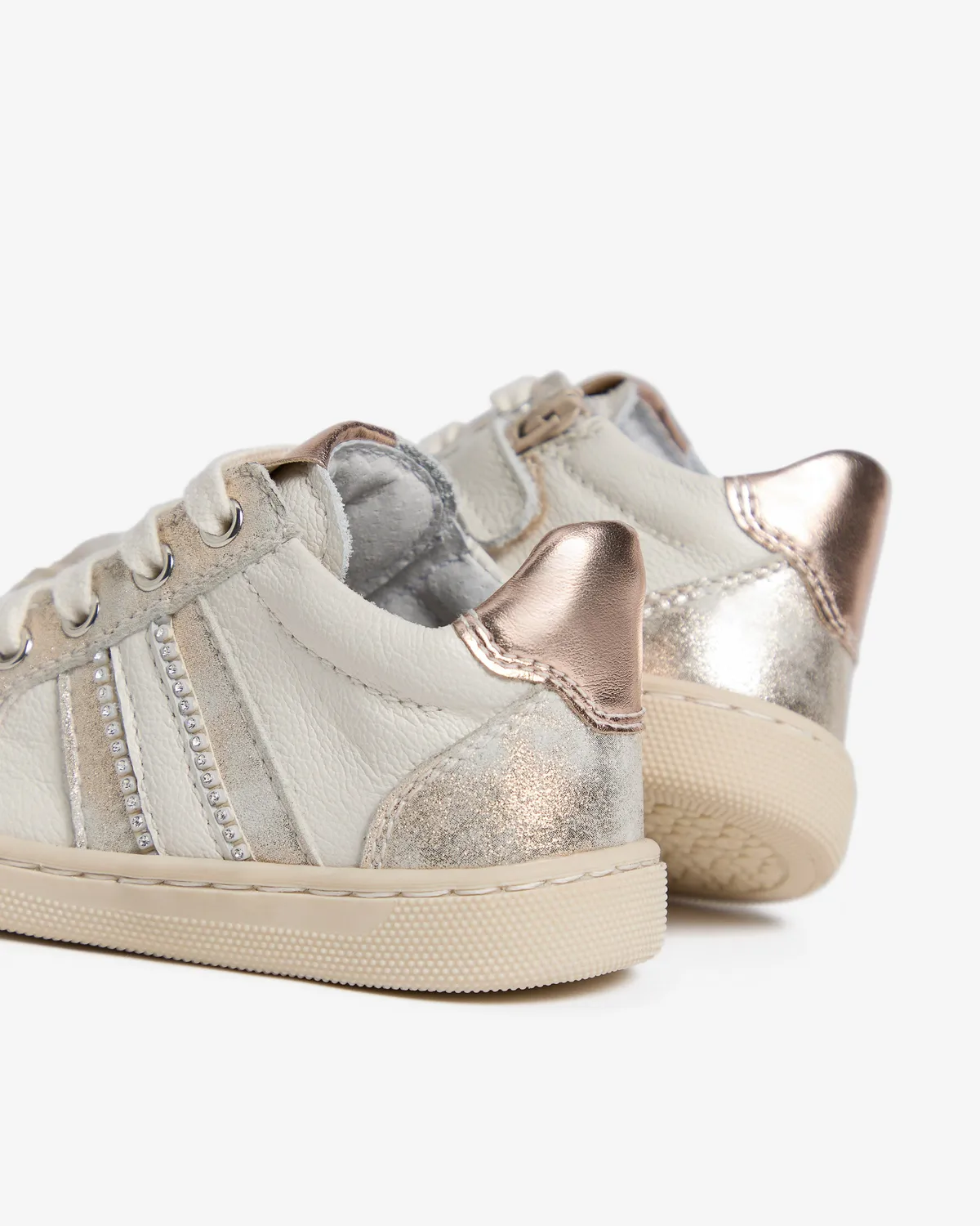 NeroGiardini Junior sneakers piele fetite respirabili