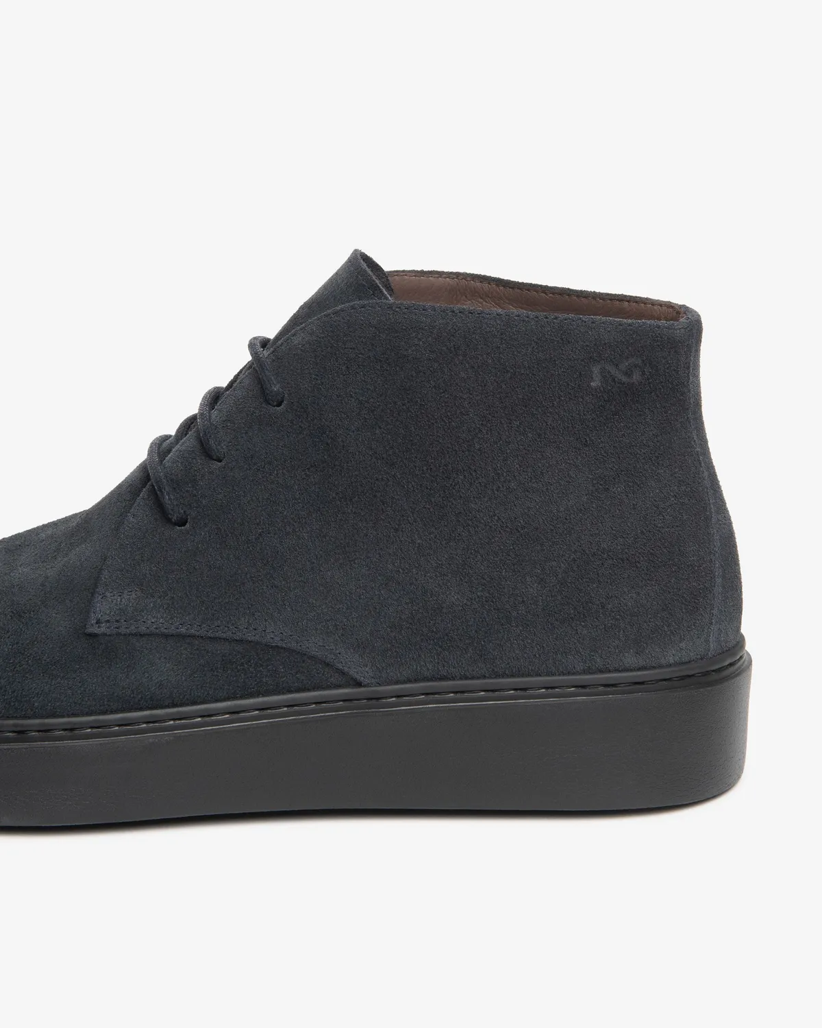 NeroGiardini Desert Boots Barbati Velur cu Siret
