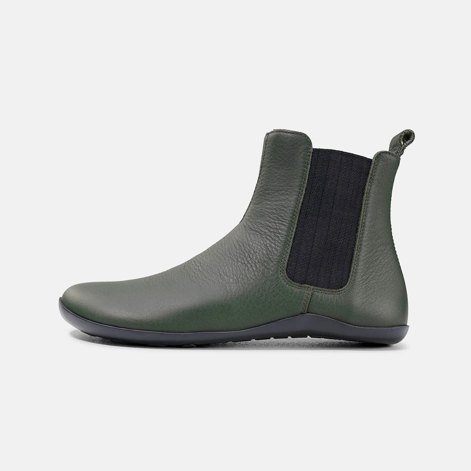 BÄR Elif pantofi barefoot piele negri chelsea