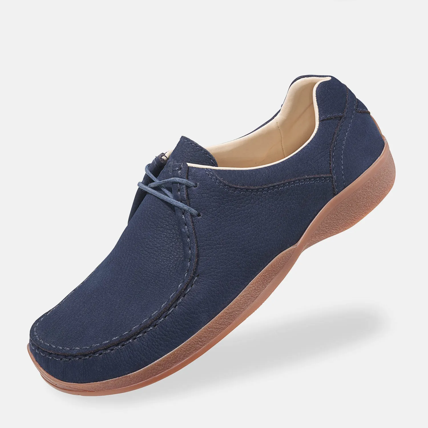 BÄR Lifestyle Lamb pantofi piele negri comozi bărbați