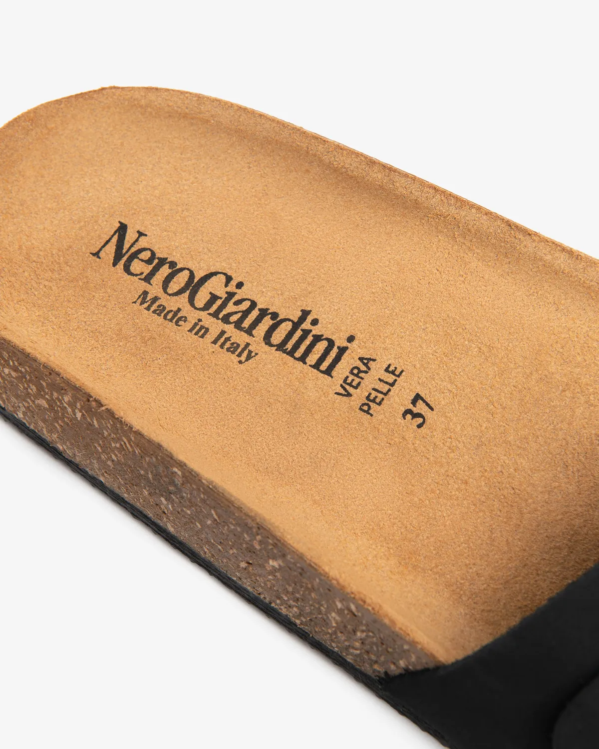 NeroGiardini slapi piele dama vara piele naturala