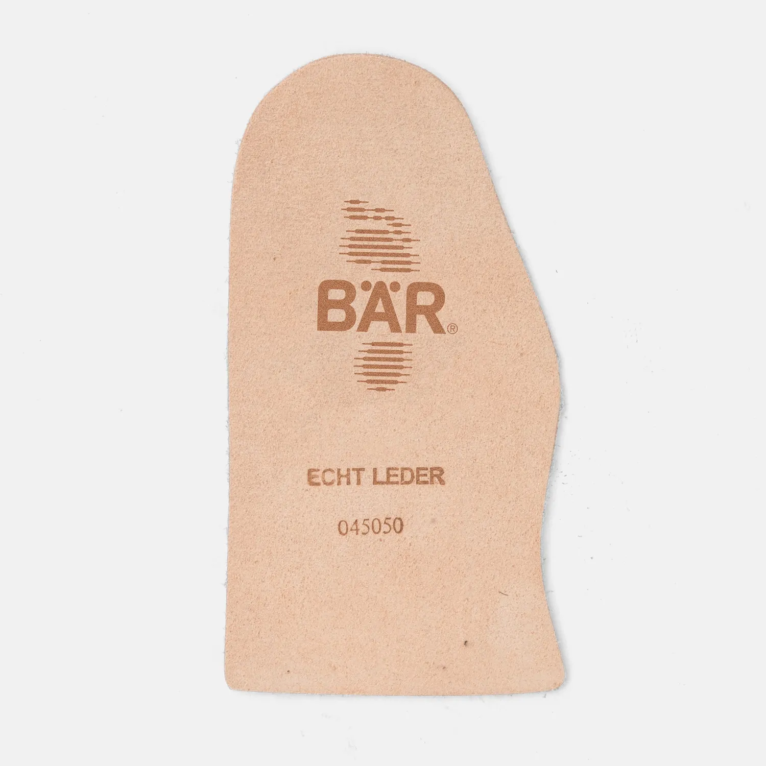 BÄR Heel 4 mm Slim semi-branț piele natural