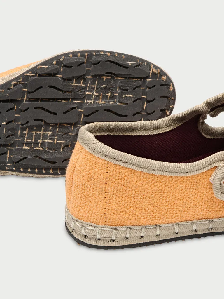 Flagelus Camille Kids pantofi piersica in catarama