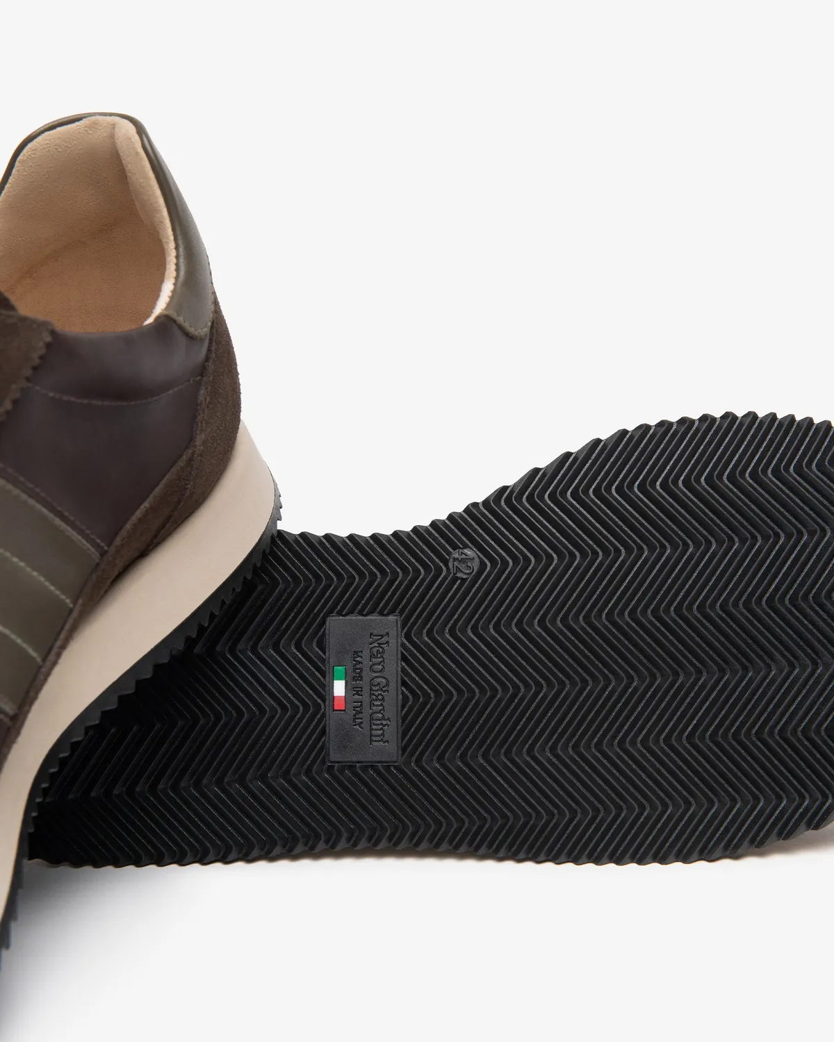 NeroGiardini sneakers bărbați piele toamnă