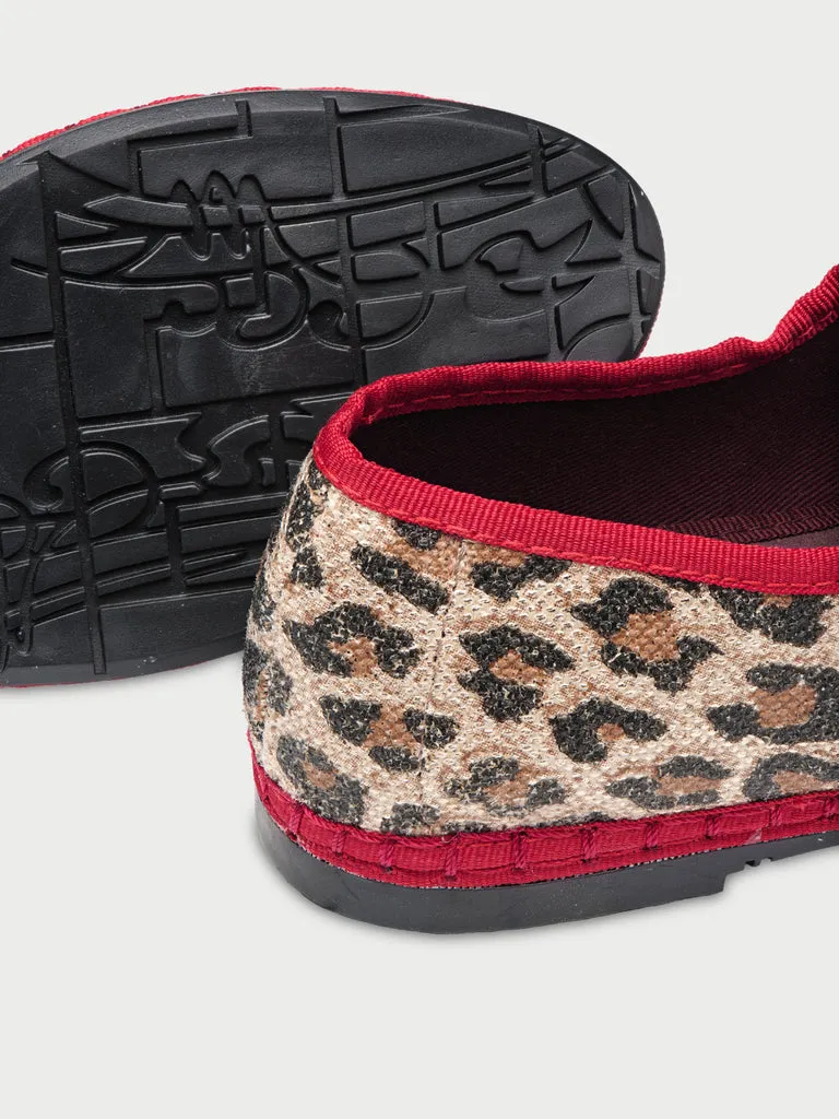 Flagelus Sheena pantofi Mary Jane animal print