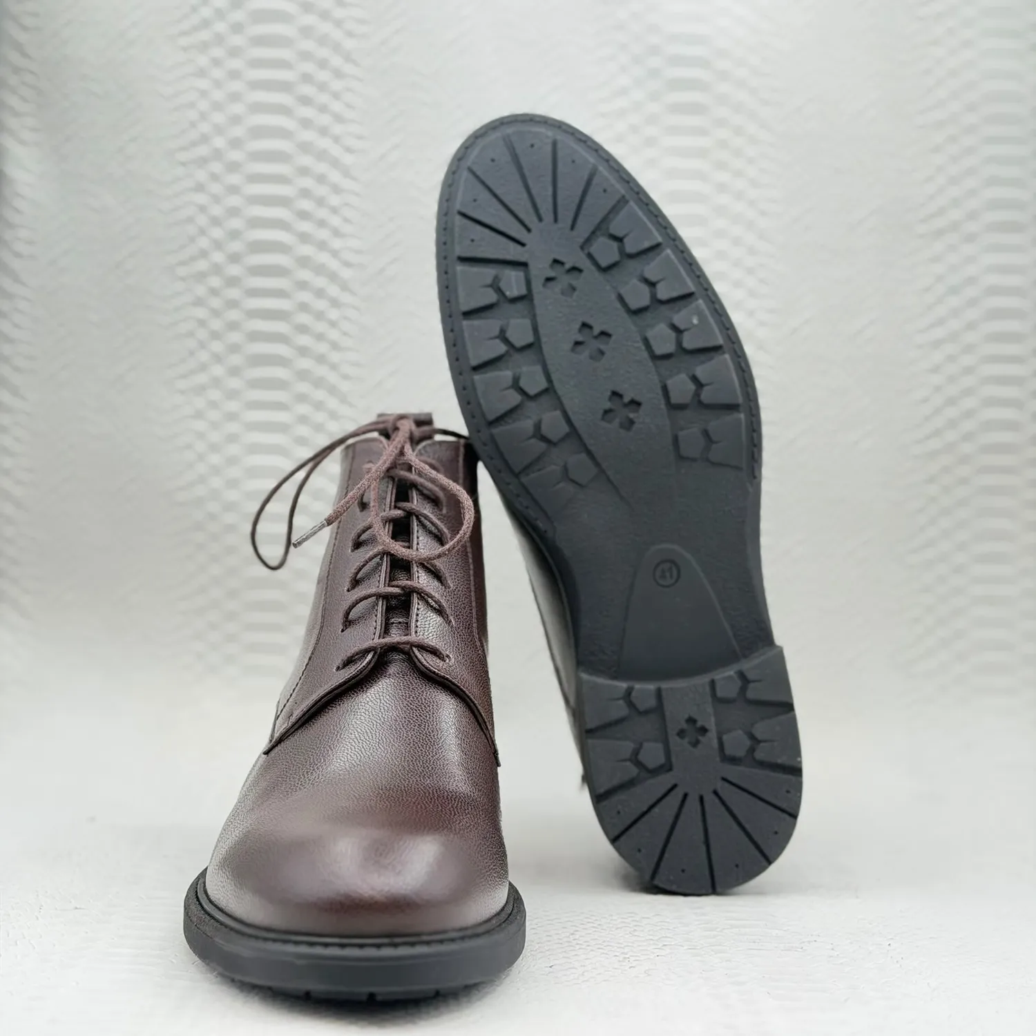 Lucas Shoes 600 Rossi ghete barbati maro iarna