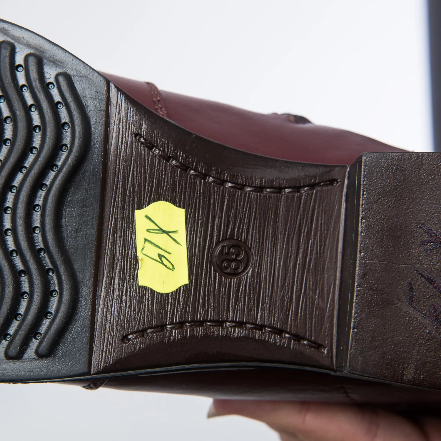 Catinca Shoes GX19 BB ghete dama piele bordo box