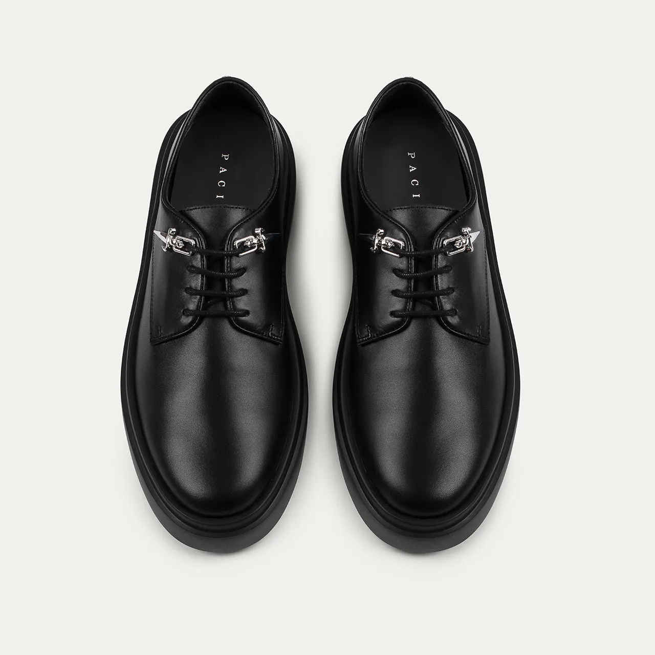 Cesare Paciotti Venus Derby sneakers negri piele