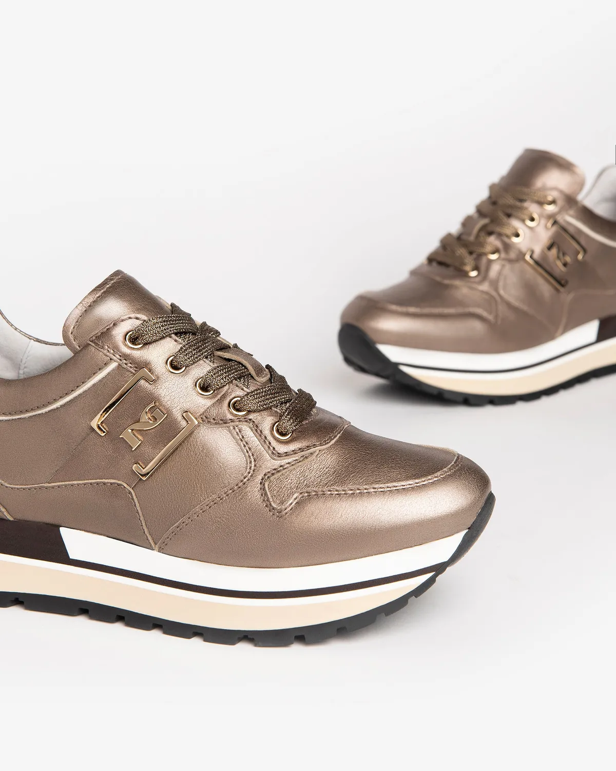 NeroGiardini sneakers dama piele confortabili