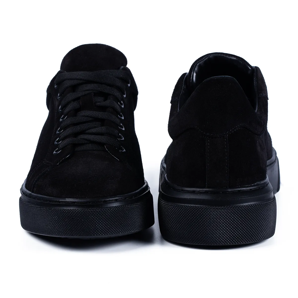 Lucas Shoes Sneaker 510 negru velur piele