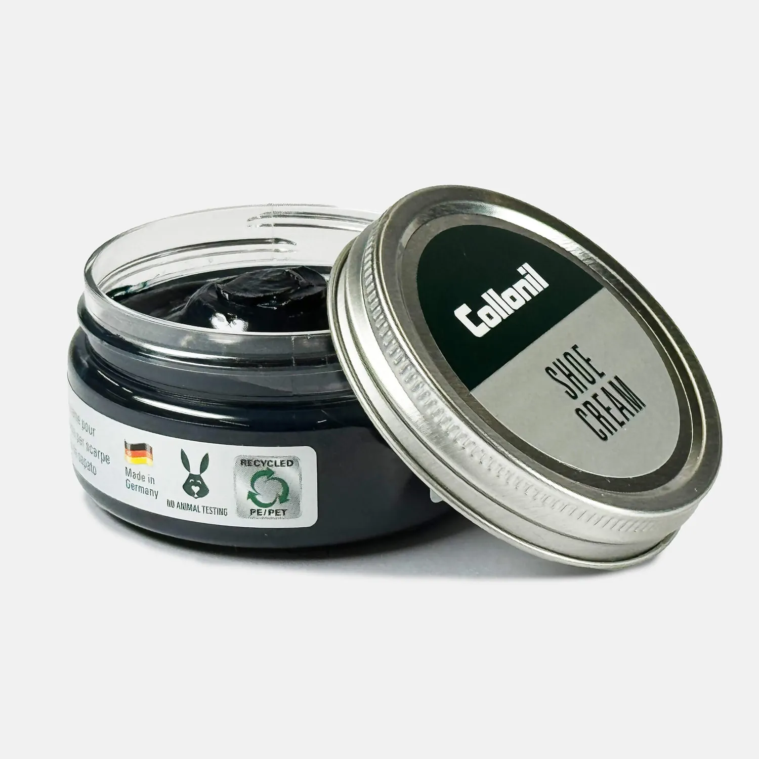 BÄR Shoe polish cremă pantofi neagră 60 ml intens