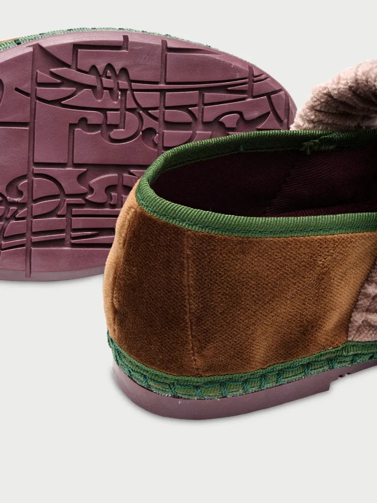 Flagelus Mafalda Triple Tone Tango Brown pantofi maro
